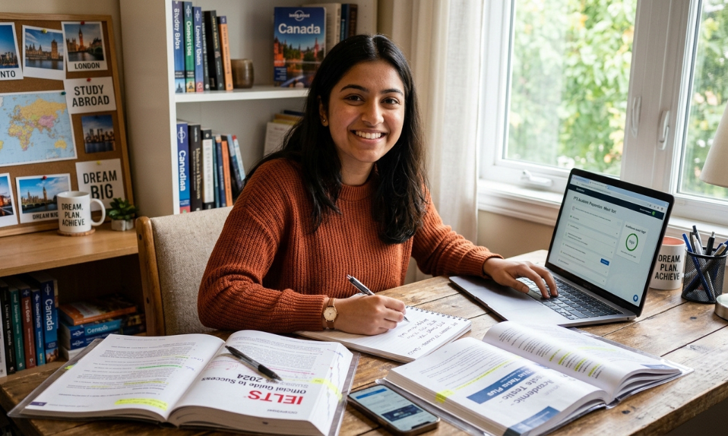 Crack IELTS & PTE with Confidence: Study Abroad Made Simple